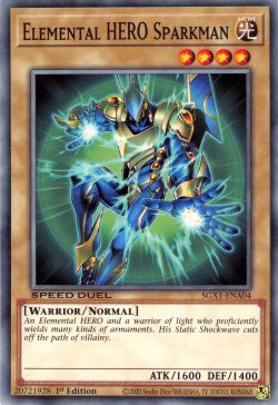 Elemental HERO Sparkman [SGX1-ENA04] Common 