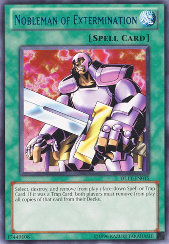Nobleman of Extermination (Blue) [DL11-EN015] Rare 