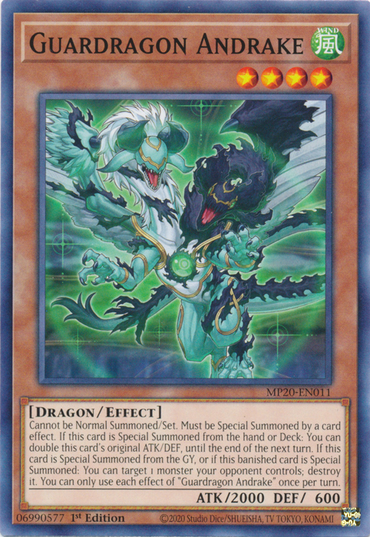 Guardragon Andrake [MP20-EN011] Common 