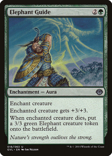 Elephant Guide (Garruk vs. Liliana) [Duel Decks Anthology] 