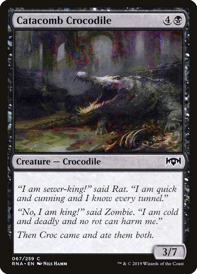 Catacomb Crocodile [Ravnica Allegiance]