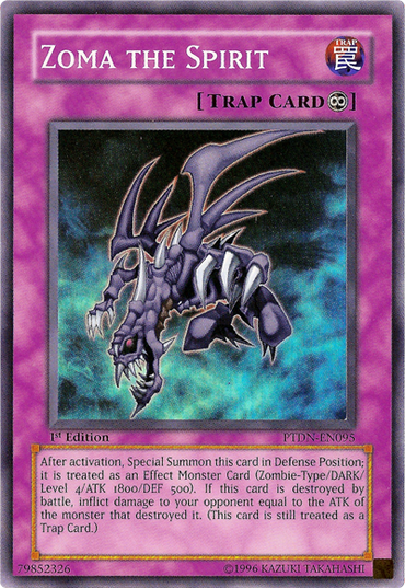 Zoma the Spirit [PTDN-EN095] Super Rare 