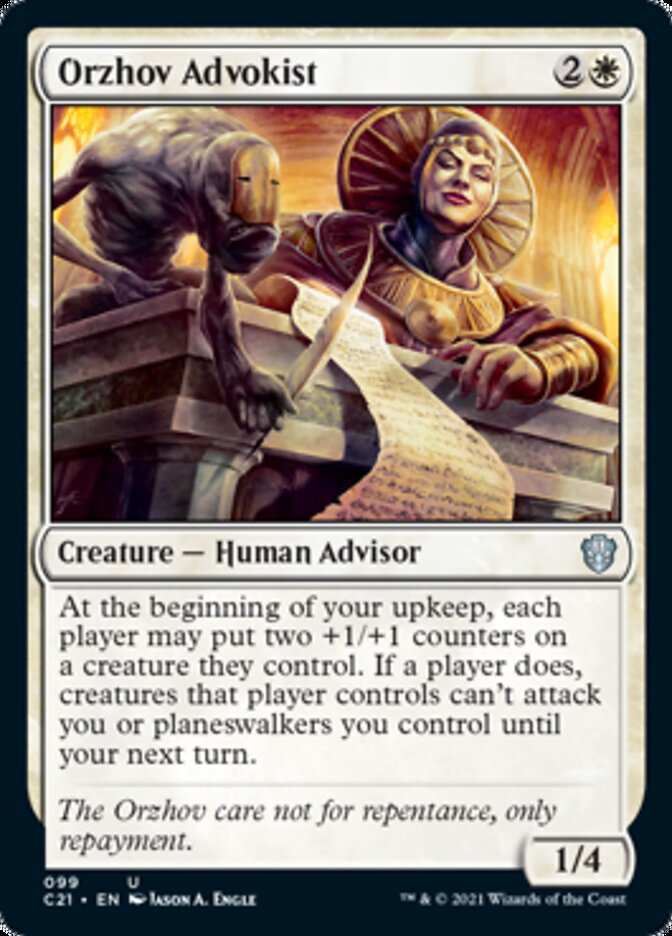 Orzhov Advokist [Commander 2021] 