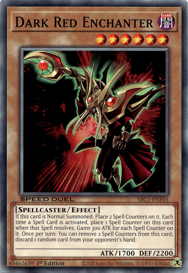 Dark Red Enchanter [SBC1-ENF05] Common 