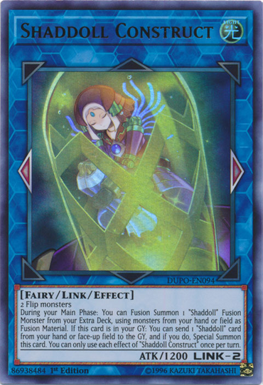 Shaddoll Construct [DUPO-EN094] Ultra Rare 