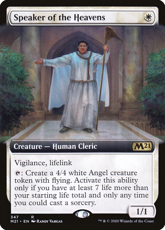 Speaker of the Heavens (Extended Art) [Core Set 2021] 