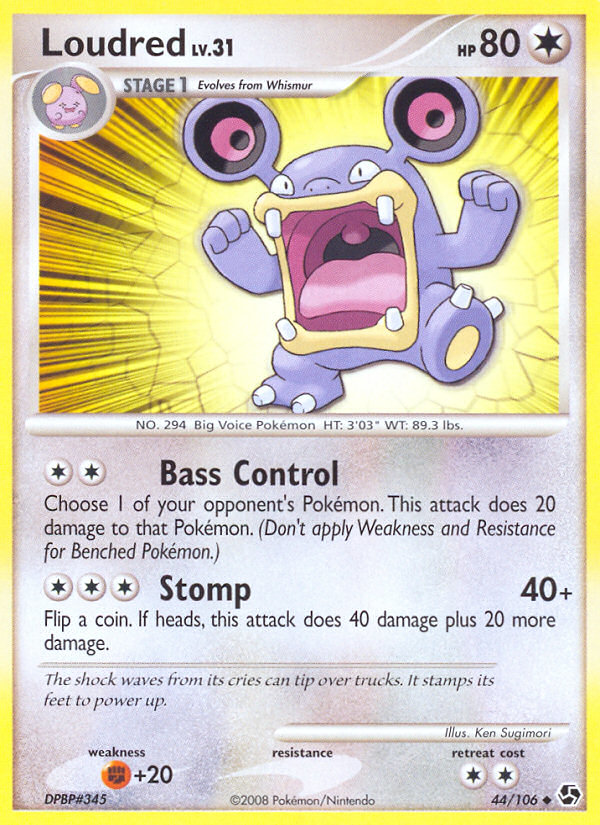 Loudred (44/106) [Diamond &amp; Pearl: Great Encounters] 