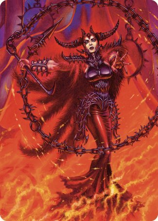 Deadly Rollick Art Card [Commander Masters Art Series] 