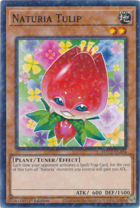 Naturia Tulip (Duel Terminal) [HAC1-EN104] Common 