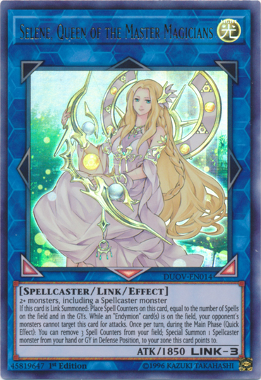 Selene, Queen of the Master Magicians [DUOV-EN014] Ultra Rare 