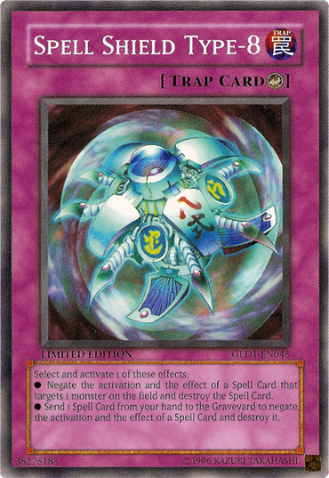 Spell Shield Type–8 [GLD1-EN045] Common 