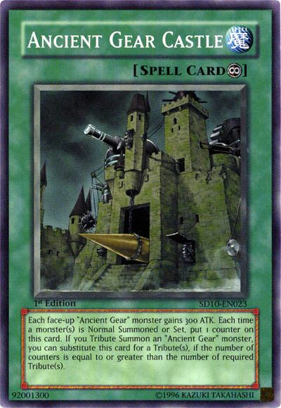 Ancient Gear Castle [SD10-EN023] Common 