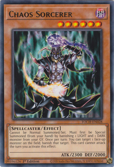 Chaos Sorcerer [TOCH-EN028] Rare 