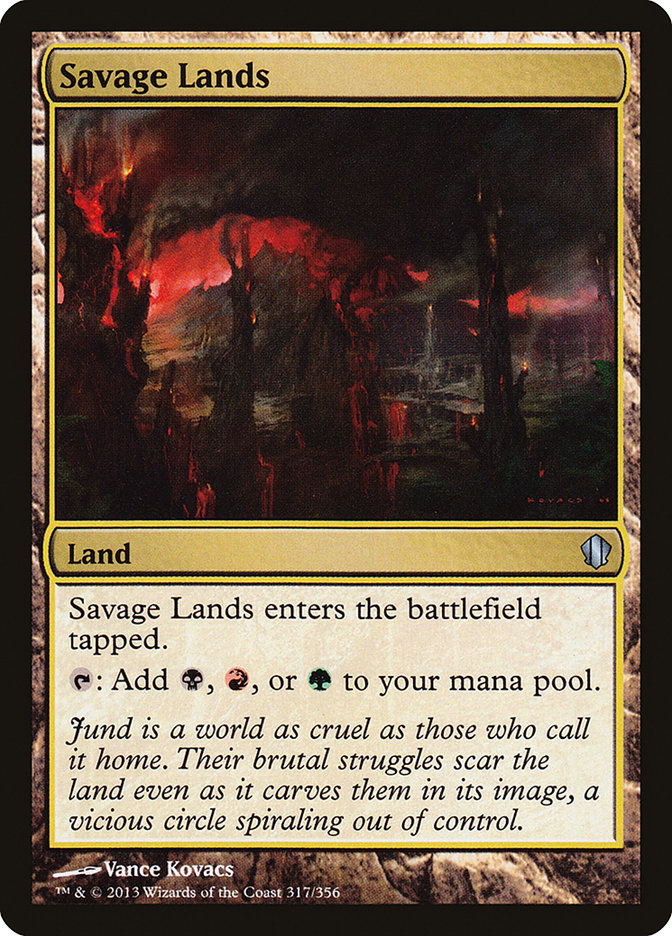 Savage Lands [Commander 2013] 