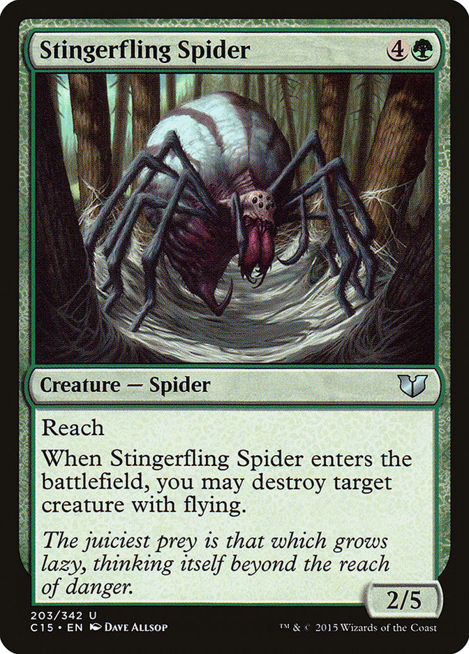 Stingerfling Spider [Commander 2015] 