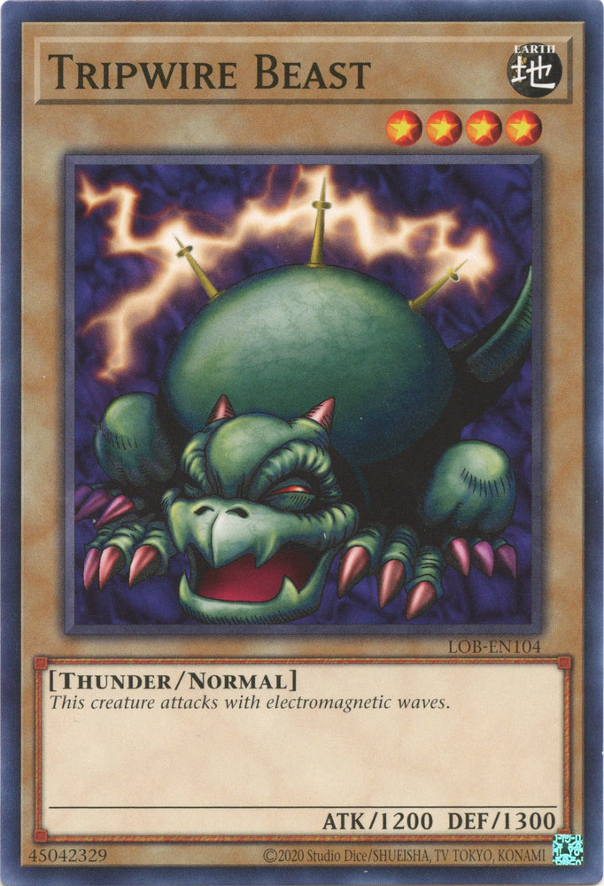 Tripwire Beast (25th Anniversary) [LOB-EN104] Common 