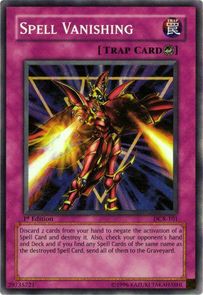 Spell Vanishing [DCR-101] Super Rare 