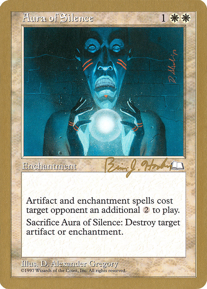 Aura of Silence (Brian Hacker) [World Championship Decks 1998] 