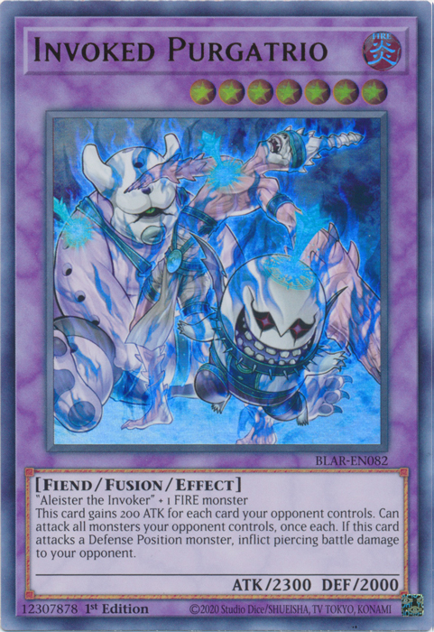 Invoked Purgatrio [BLAR-EN082] Ultra Rare 
