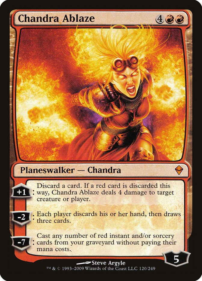 Chandra Ablaze [Zendikar] 