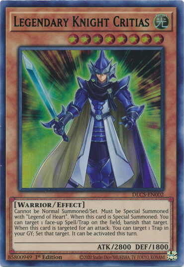 Legendary Knight Critias (Green) [DLCS-EN002] Ultra Rare 