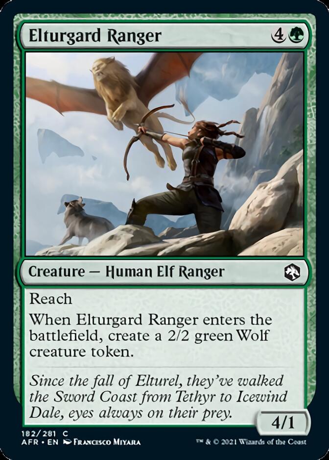 Elturgard Ranger [Dungeons &amp; Dragons: Adventures in the Forgotten Realms] 