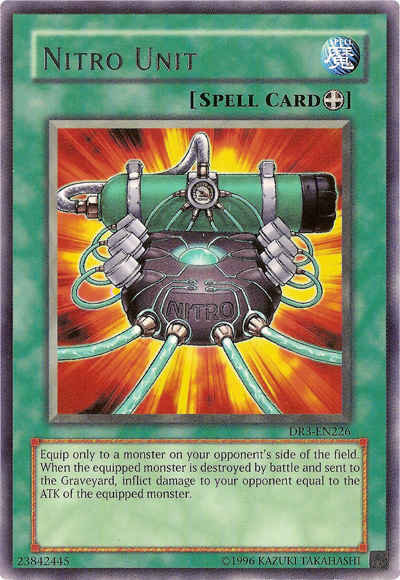 Nitro Unit [DR3-EN226] Rare 