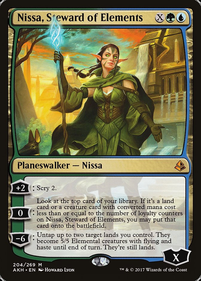 Nissa, Steward of Elements [Amonkhet] 