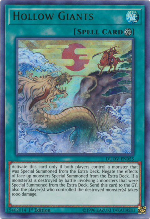 Hollow Giants [DUOV-EN055] Ultra Rare 
