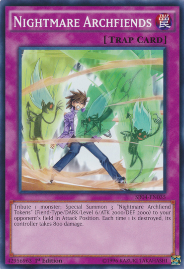 Nightmare Archfiends [SR04-EN035] Common 