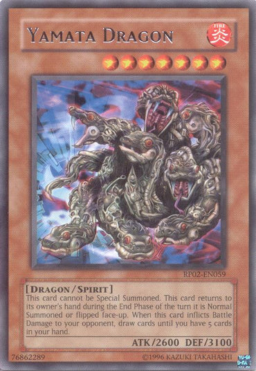 Yamata Dragon [RP02-EN059] Rare 