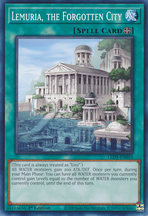Lemuria, the Forgotten City [LED9-EN055] Common 