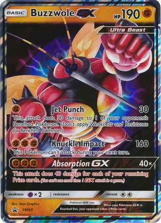 Buzzwole GX (SM69) (Jumbo Card) [Sun & Moon: Black Star Promos]