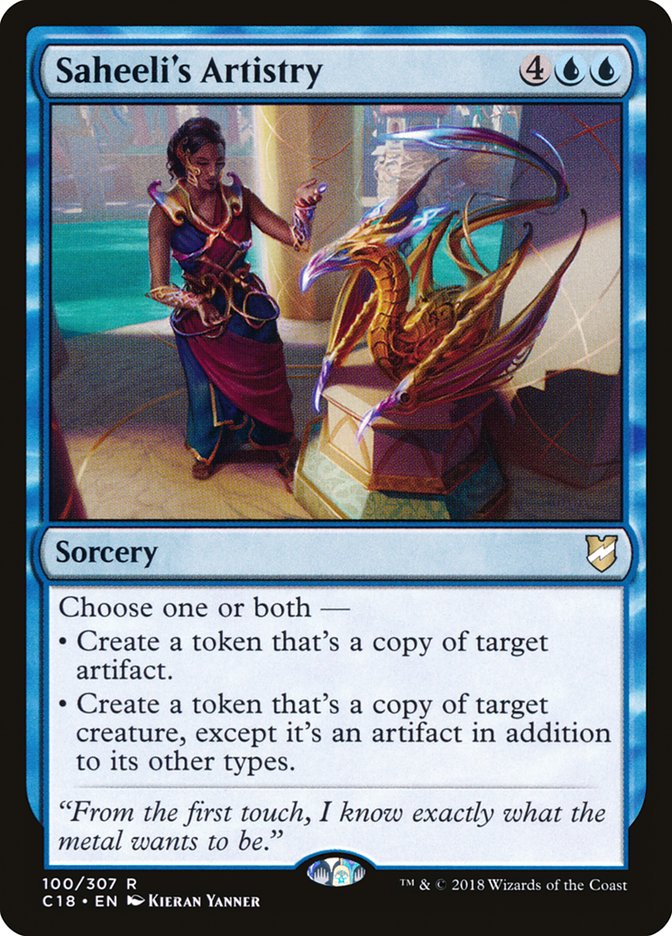 Saheeli's Artistry [Commander 2018] 