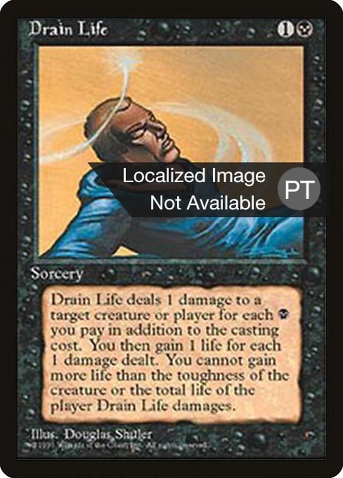 Drain Life [Fourth Edition (Foreign Black Border)] 