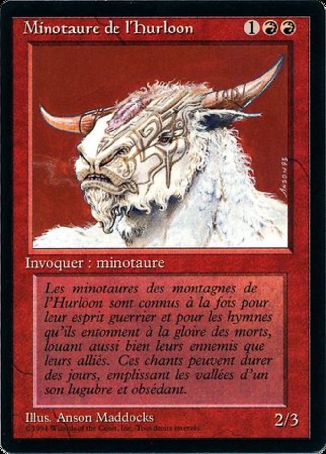 Hurloon Minotaur [Foreign Black Border] 