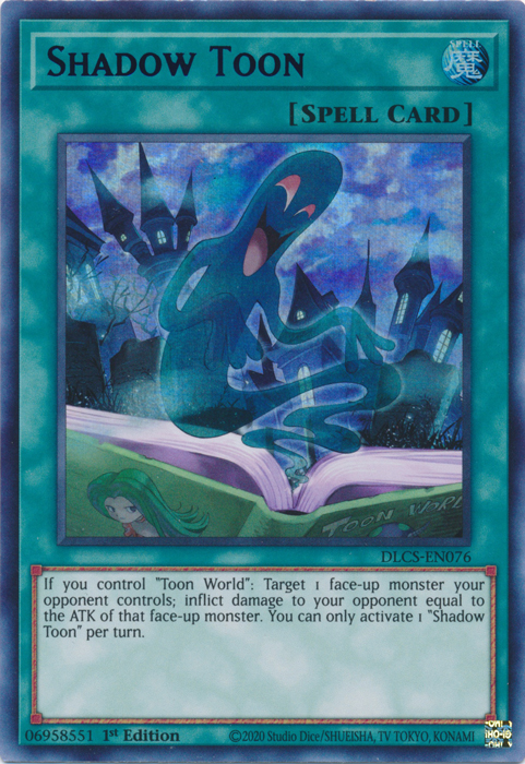 Shadow Toon (Blue) [DLCS-EN076] Ultra Rare 