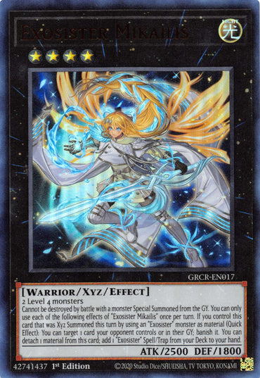 Exosister Mikailis [GRCR-EN017] Ultra Rare 