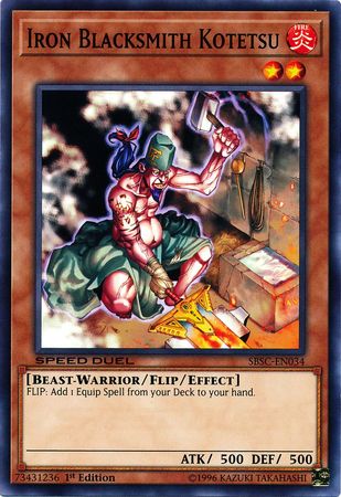 Iron Blacksmith Kotetsu [SBSC-EN034] Common 