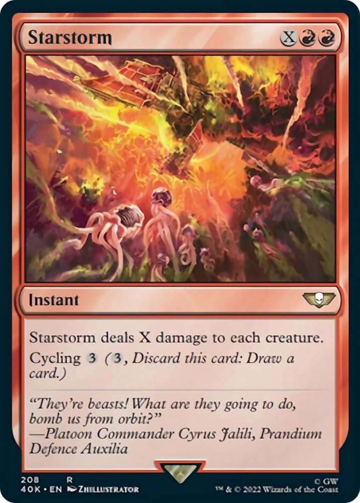 Starstorm (Surge Foil) [Warhammer 40,000] 