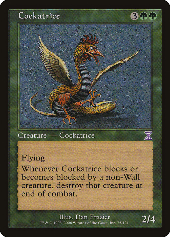 Cockatrice [Time Spiral Timeshifted] 