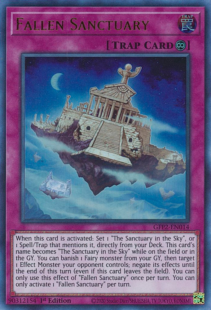Fallen Sanctuary [GFP2-EN014] Ultra Rare 