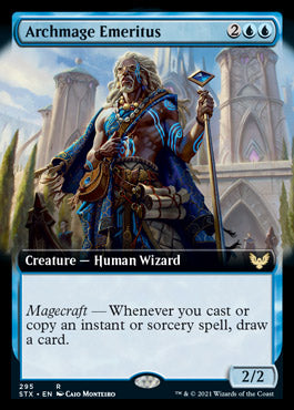 Archmage Emeritus (Extended Art) [Strixhaven: School of Mages] 