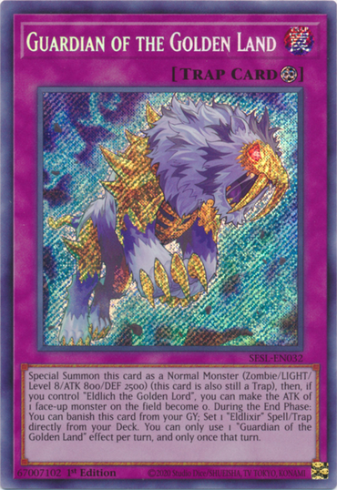 Guardian of the Golden Land [SESL-EN032] Secret Rare 