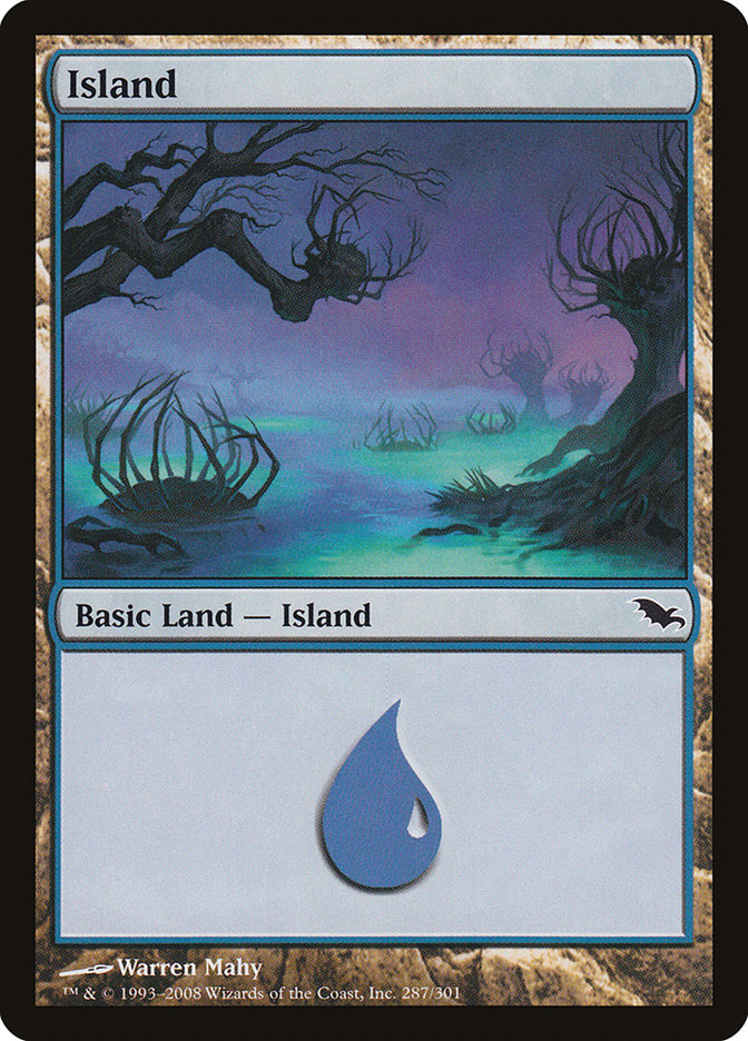 Island (287) [Shadowmoor] 