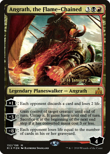 Angrath, the Flame-Chained [Rivals of Ixalan Prerelease Promos] 