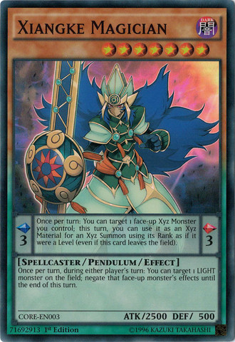Xiangke Magician [CORE-EN003] Super Rare 