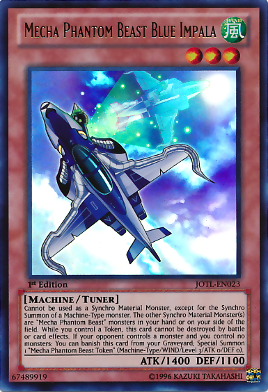 Phantom Beast Blue Impala Mecha [JOTL-EN023] Ultra Rare 