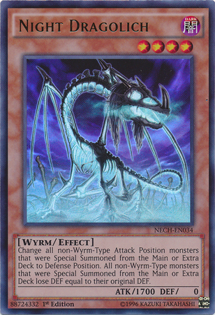 Night Dragolich [NECH-EN034] Ultra Rare 