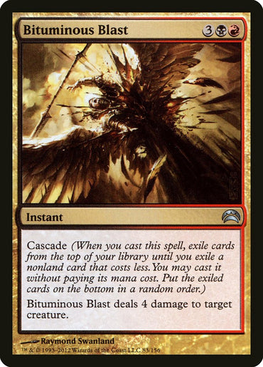 Bituminous Blast [Planechase 2012] 